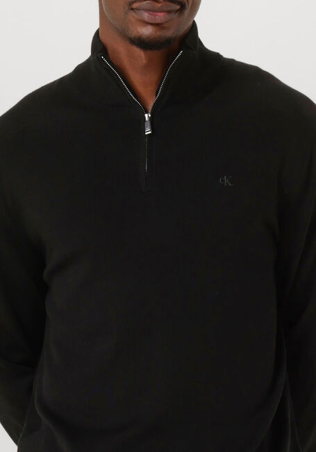 Zwarte CALVIN KLEIN Trui LS 100% MERINO QZ 14GG - large