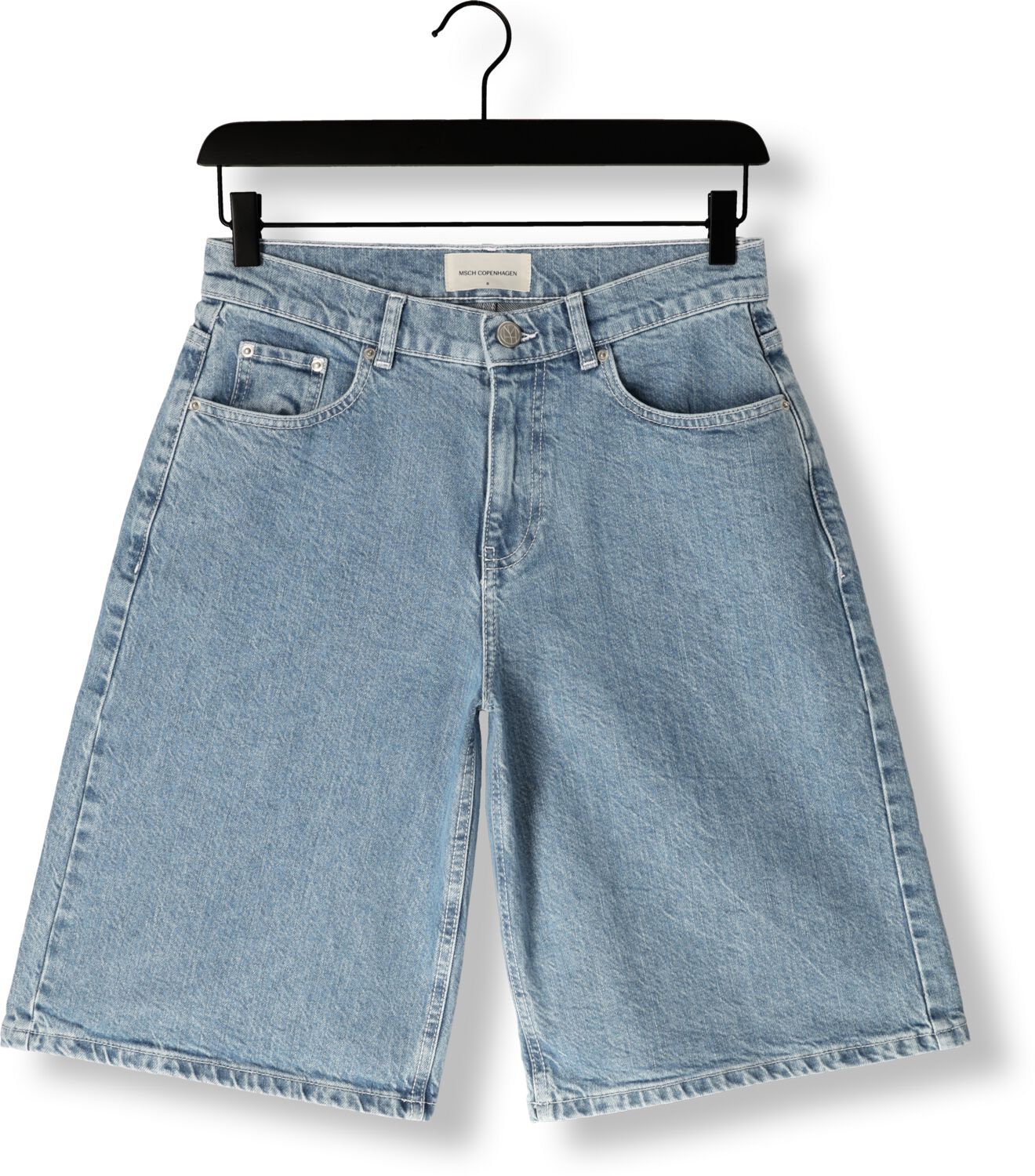 MSCH COPENHAGEN Dames Jeans Mschelida Ada Denim Shorts Blauw