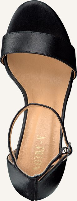 Zwarte NOTRE-V Platte sandalen 4706 Zwarte NOTRE-V Platte sandalen 4706 - large