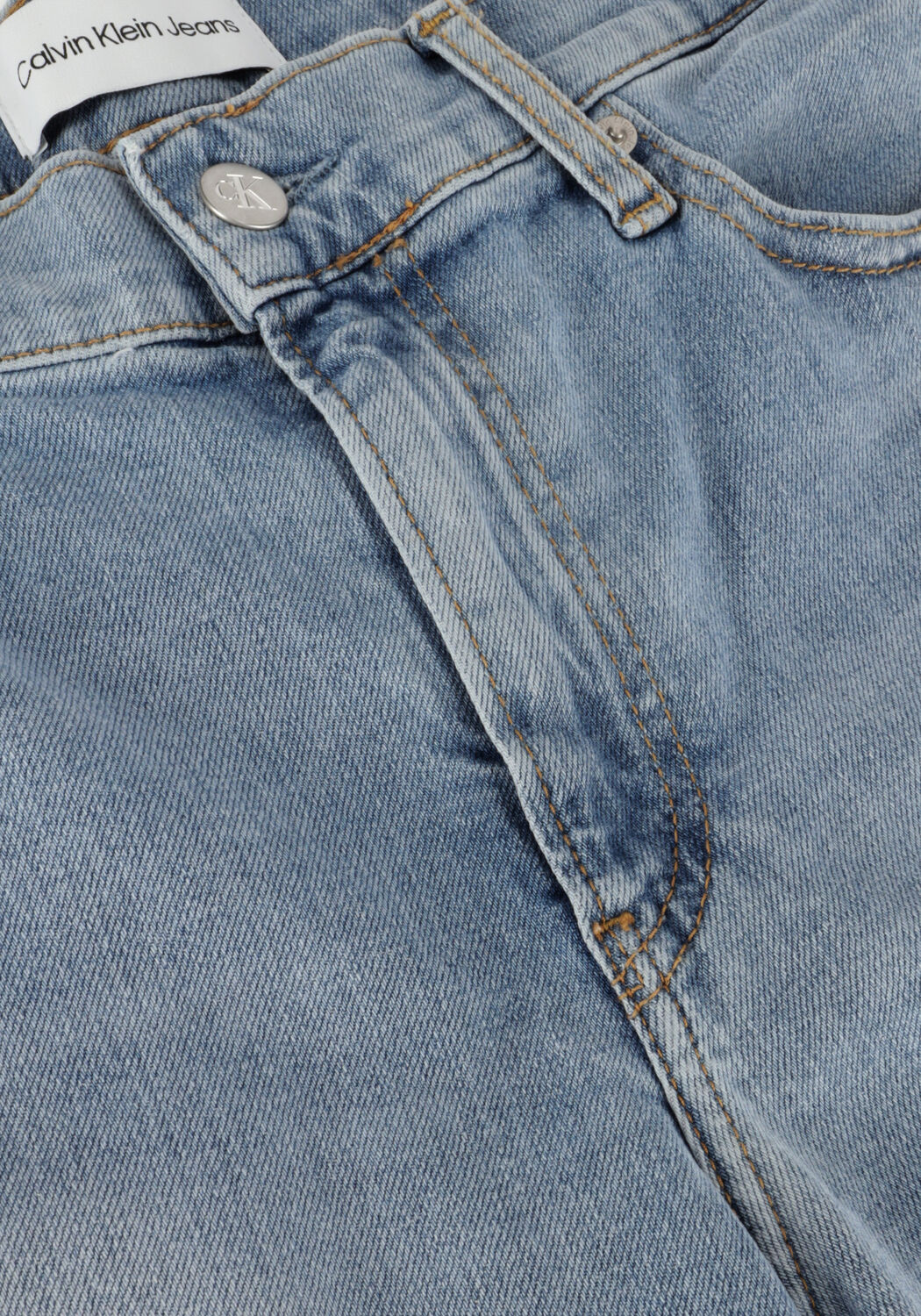 Blauwe CALVIN KLEIN Jeans SLIM SHORT - large