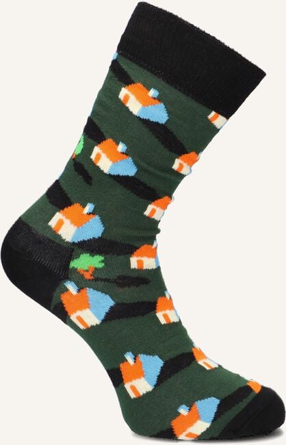 Groene HAPPY SOCKS Sokken NEIGHBOURS Groene HAPPY SOCKS Sokken NEIGHBOURS - large