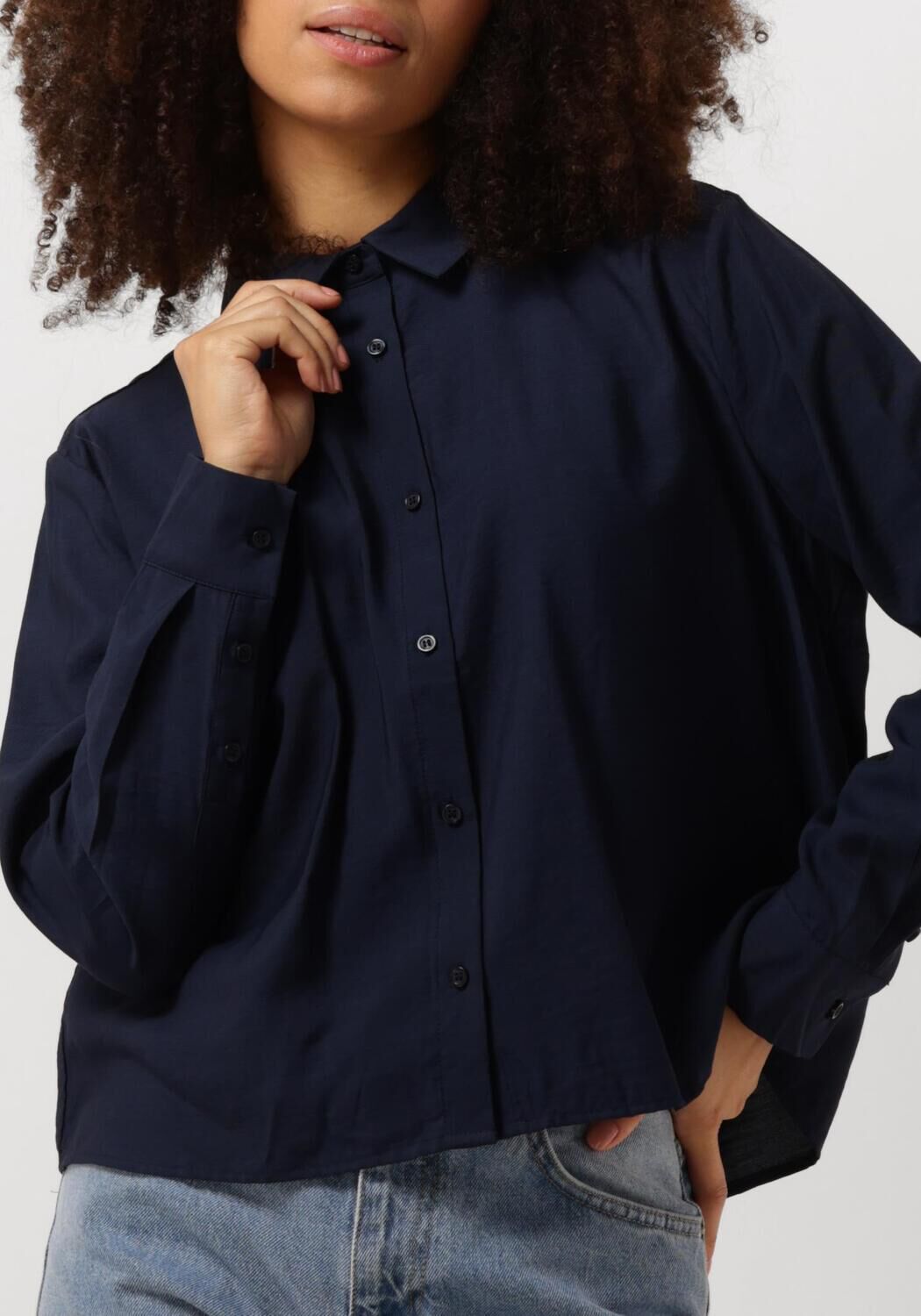 MODSTRÖM Modström Dames Blouses Hudgesmd Shirt Donkerblauw