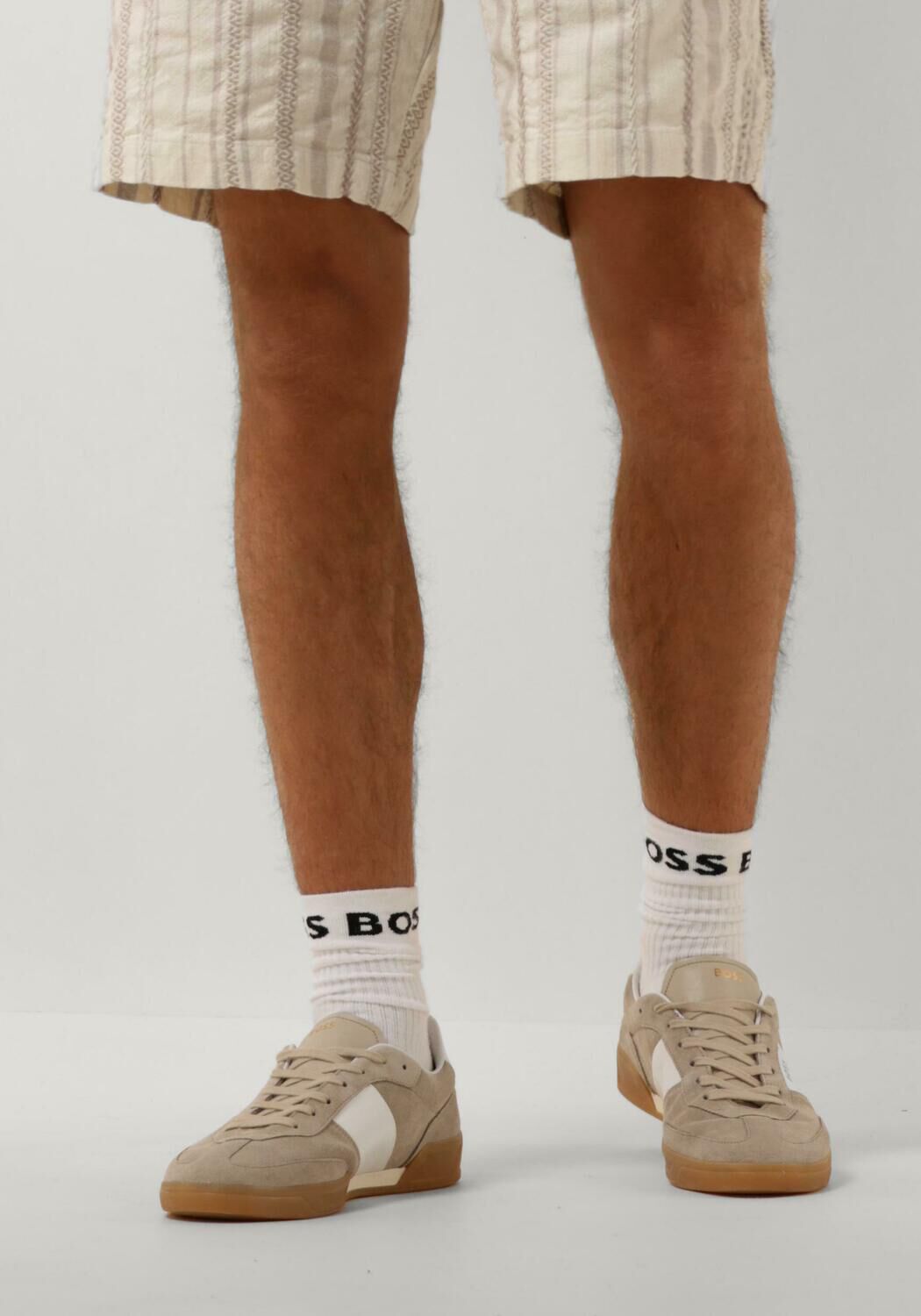 Beige BOSS Lage sneakers BRANDON_TENN - large