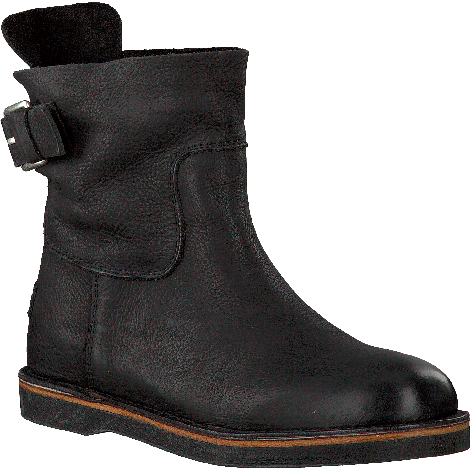 Zwarte SHABBIES Enkelboots 181020020 | Omoda Zwarte SHABBIES Enkelboots 181020020 | Omoda