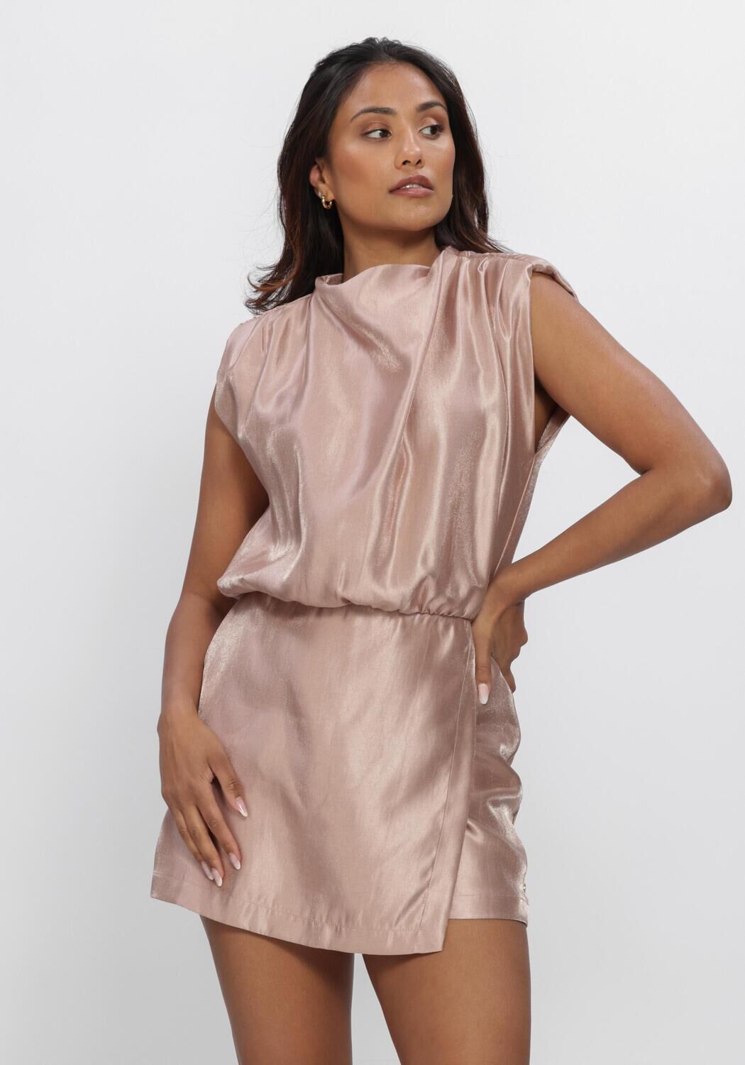 Goudkleurig JOSH V Mini jurk LIRA 0703 - large