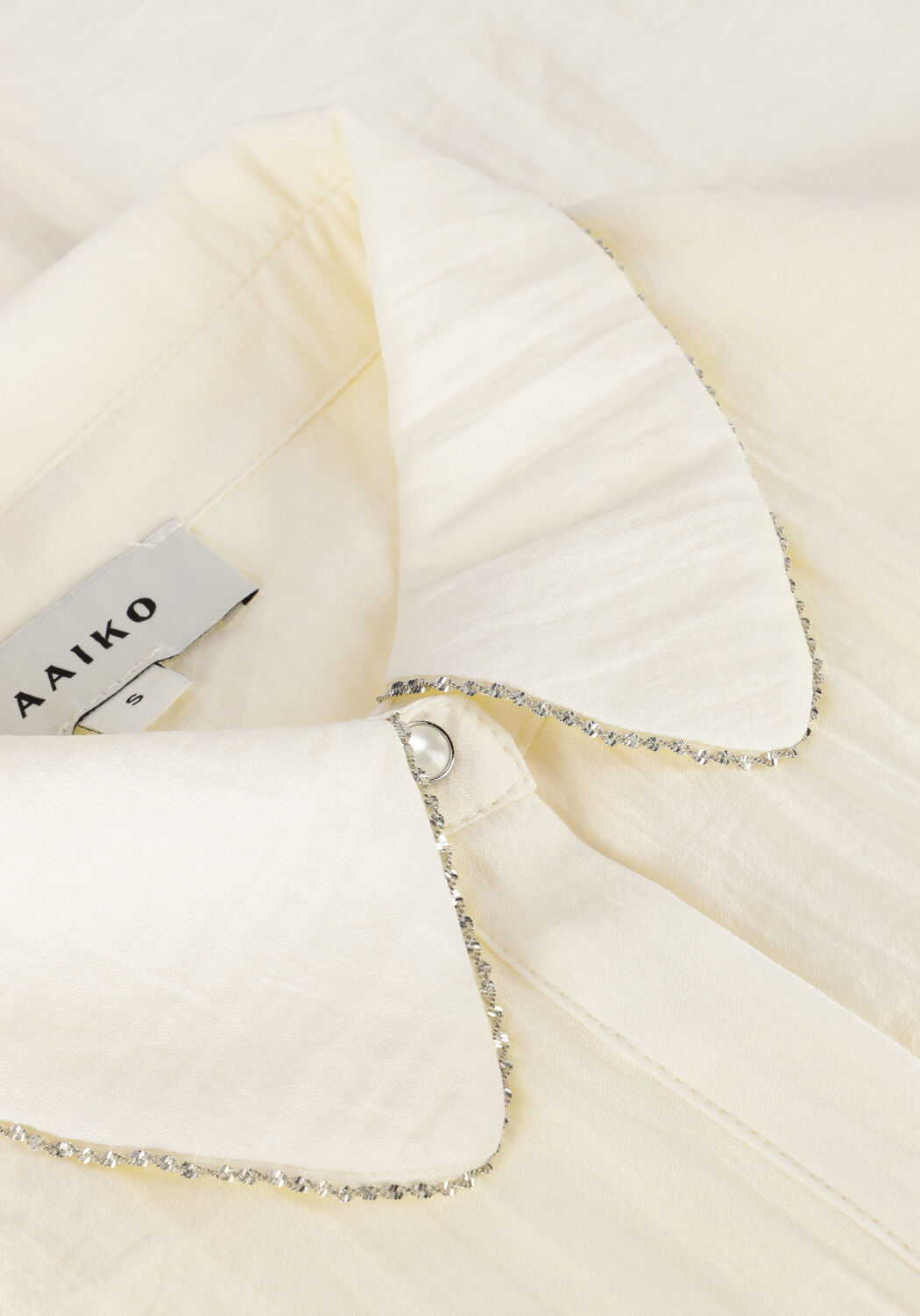 Ecru AAIKO Blouses PILLAR CHAIN TWISTED TEN 507 - large