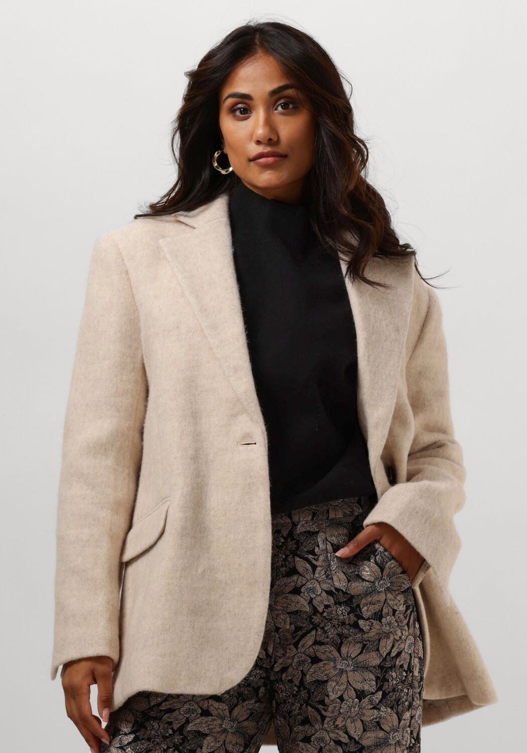 Second Female Sera Blazer Second Dames Beige Dames