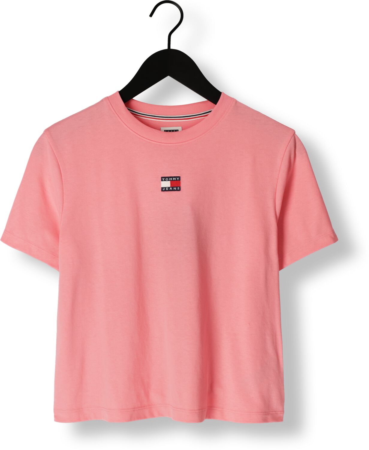 TOMMY JEANS Dames Tops & T-shirts Tjw Bxy Badge Tee Roze