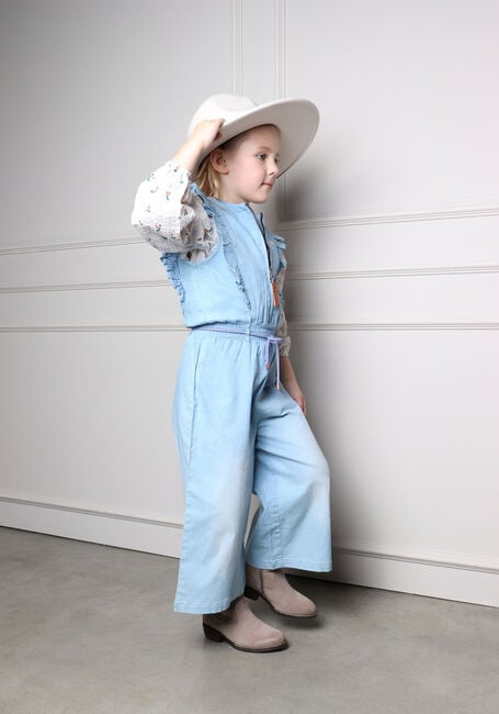 Lichtblauwe NONO Jumpsuit SASA LIGHT WEIGHT DENIM JUMPSUIT - large