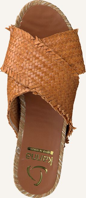 Cognac KANNA Slippers 20191 Cognac KANNA Slippers 20191 - large