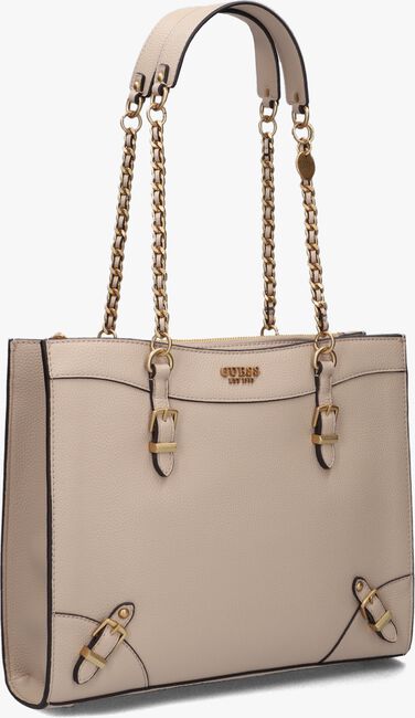 Beige GUESS Shopper DIDI SOCIETY TOTE - large