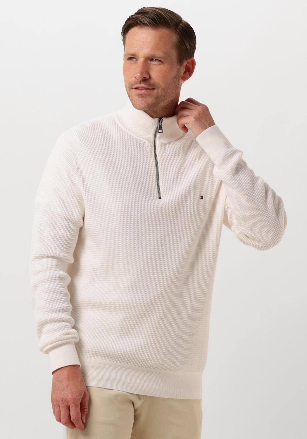 Tommy hilfiger witte trui hotsell
