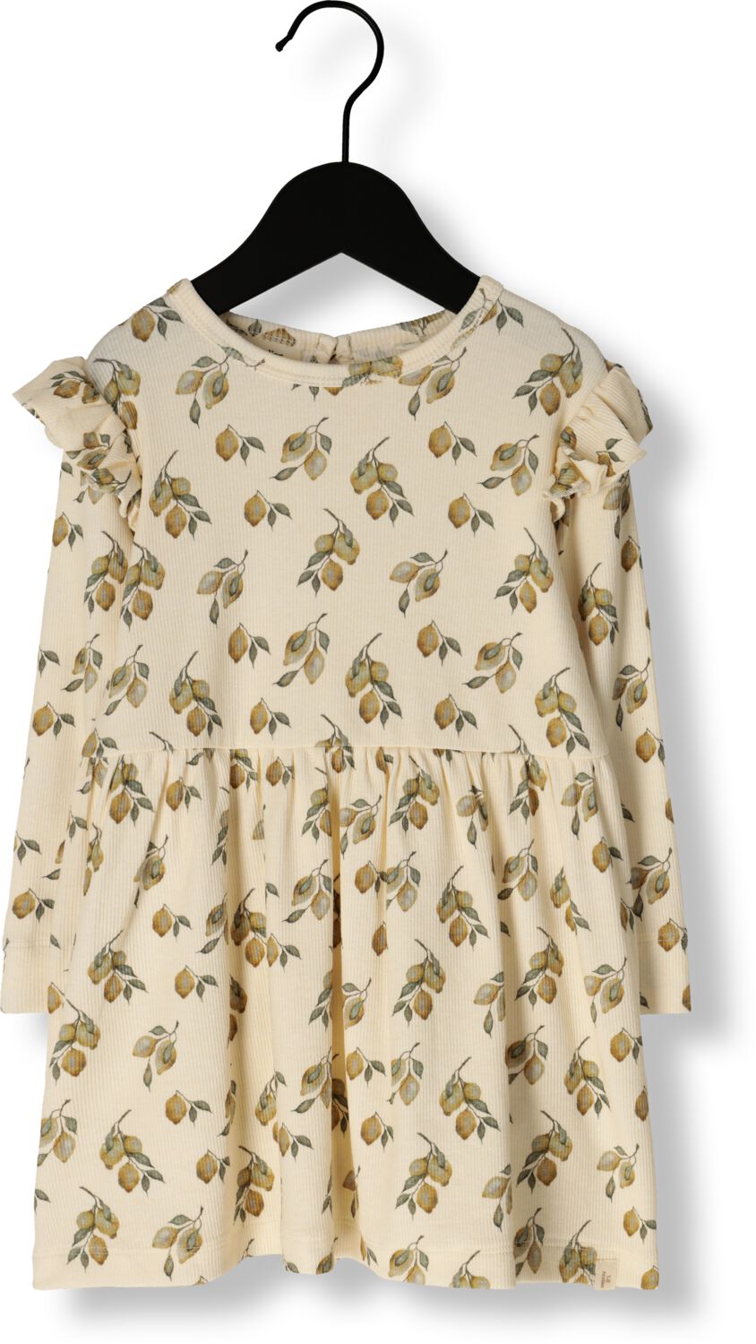 LIL' ATELIER Meisjes Jurken Nmfgavo Enk Ls Dress Lil Beige