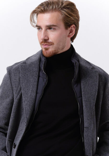 Grijze BOSS BLACK Mantel H-HYDE-BIB - large