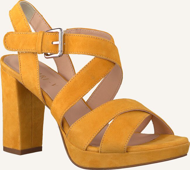 Gele NOTRE-V Platte sandalen 27733LX Gele NOTRE-V Platte sandalen 27733LX - large