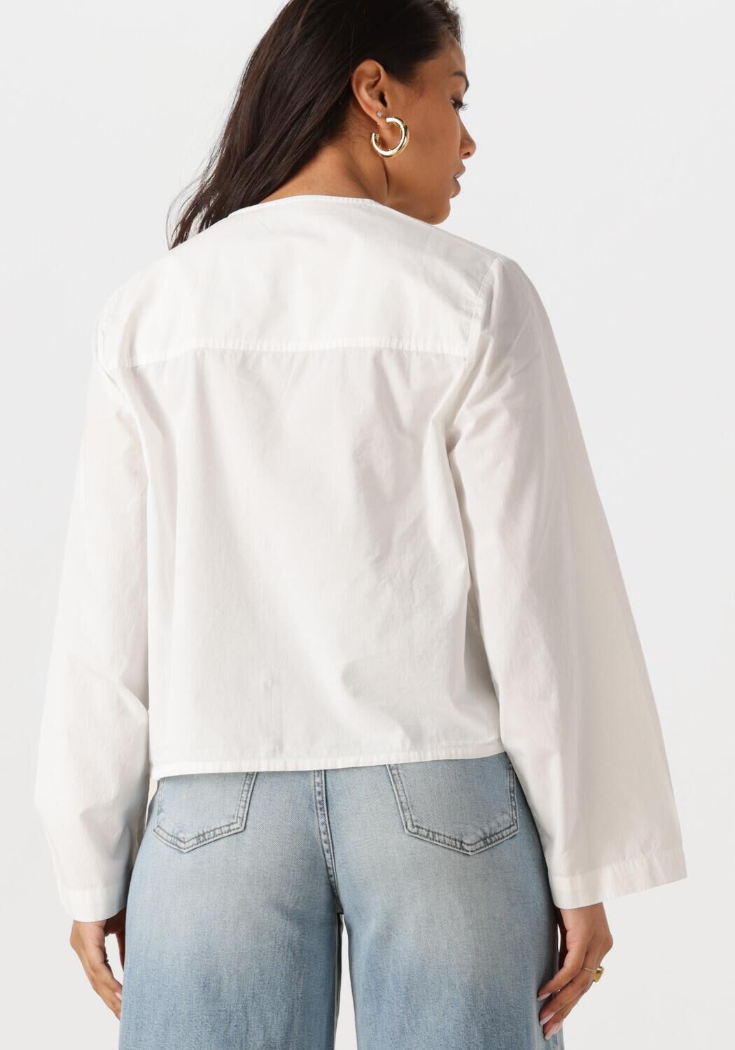 ENVII Dames Blouses Enbail Ls Shirt 7119 Wit