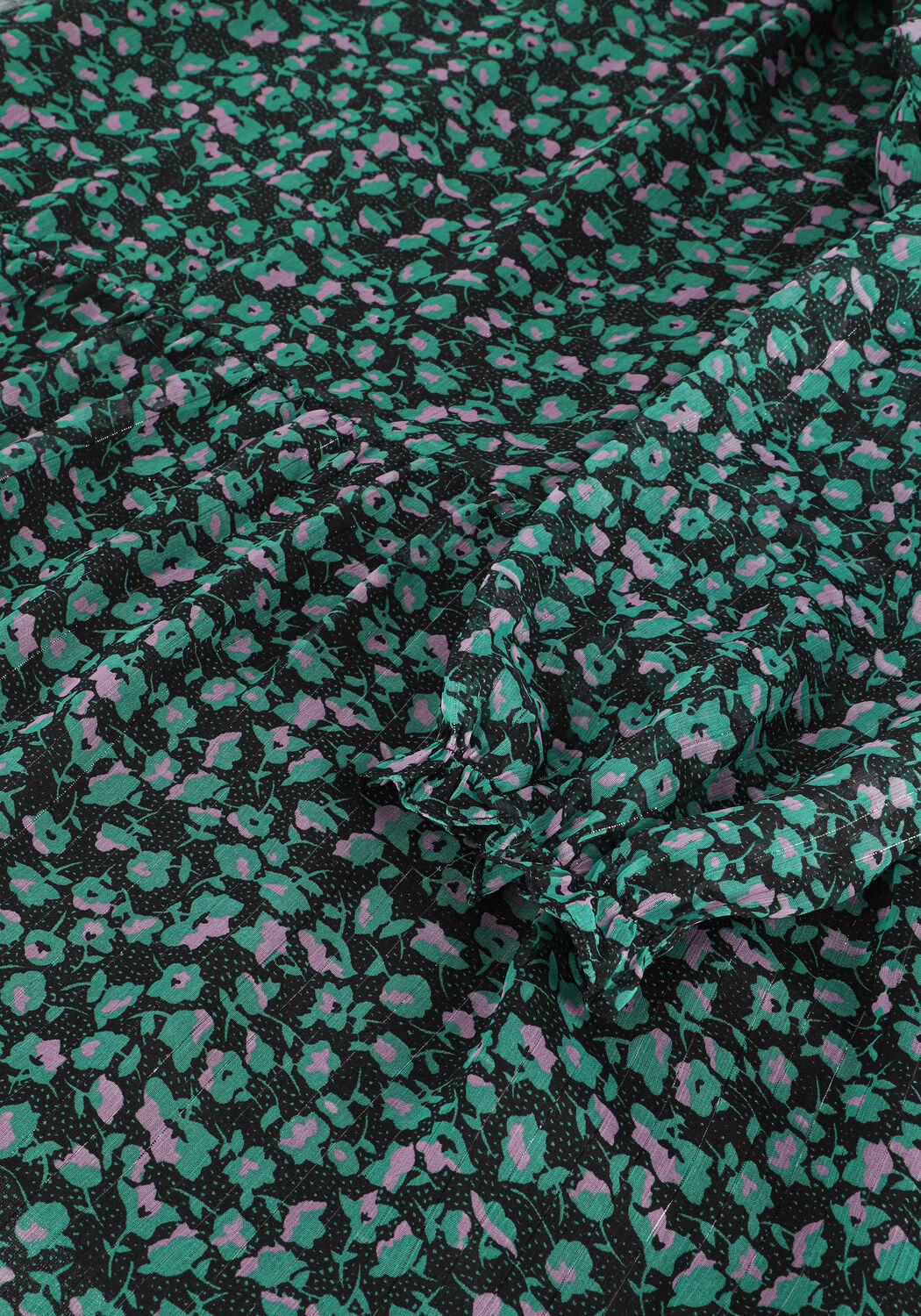 Groene NEO NOIR Midi jurk SAIA FAIRY DRESS - large