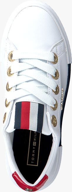 Witte TOMMY HILFIGER Lage sneakers LEATHER ELEVATED TOMMY - large