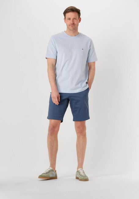 Lichtblauwe TOMMY HILFIGER T-shirt ESS SEASONAL REG FIT SOLID TEE - large