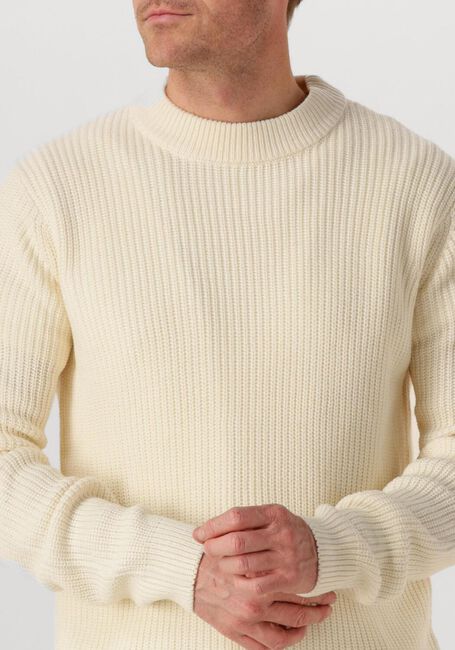 Gebroken wit DSTREZZED Trui CREW RIBKNIT - large