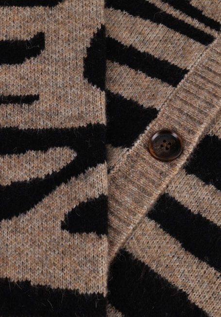 COLOURFUL REBEL SHARA ZEBRA KNITTED CARDIGAN COLOURFUL REBEL SHARA ZEBRA KNITTED CARDIGAN - large