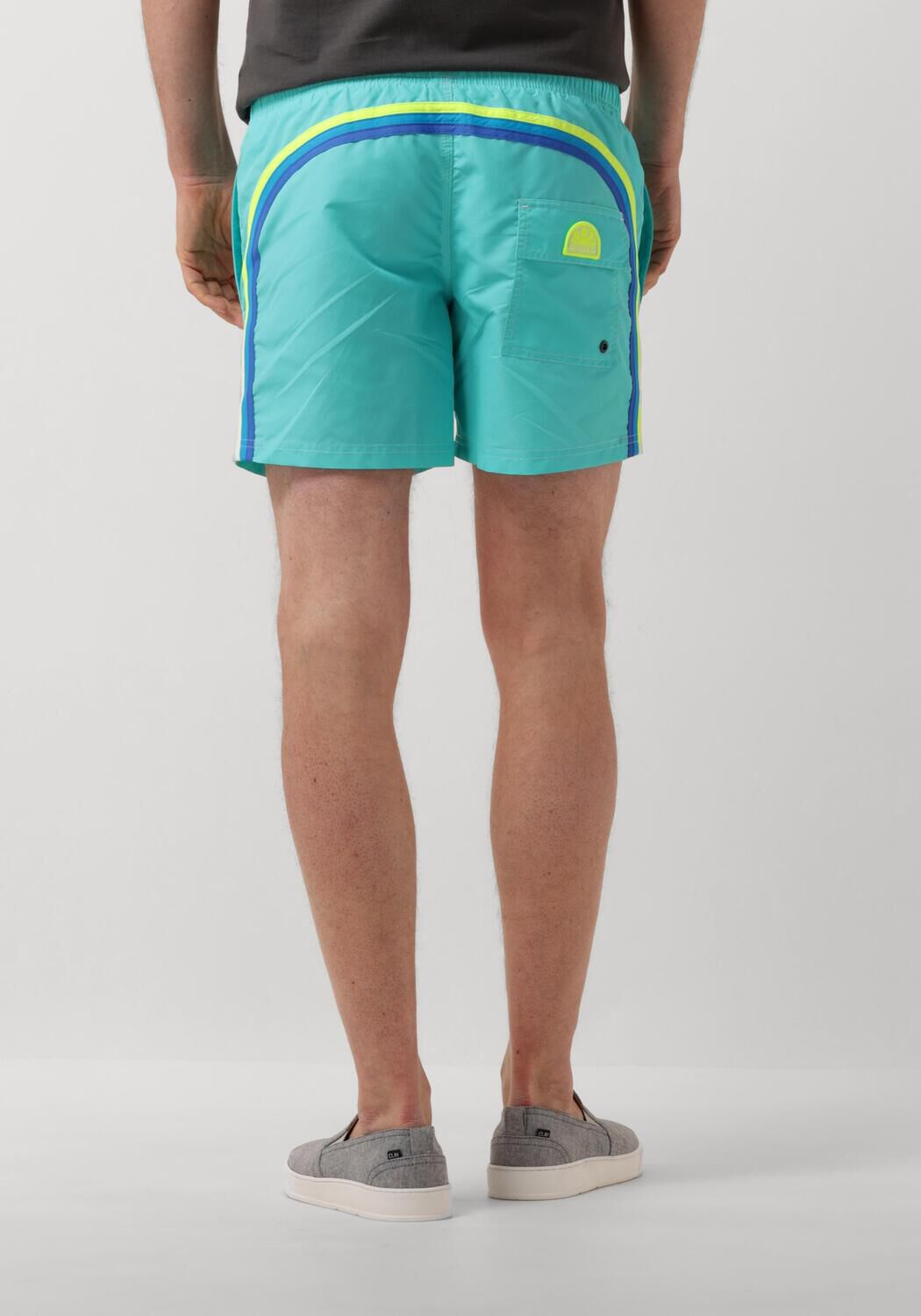 SUNDEK Heren Zwembroeken M4s001 Boardshort Blauw