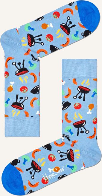 Blauwe HAPPY SOCKS Sokken BARBEQUE Blauwe HAPPY SOCKS Sokken BARBEQUE - large