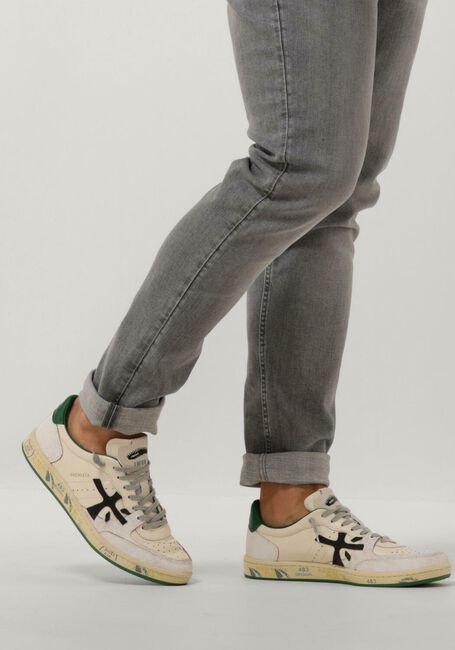 Witte PREMIATA Lage sneakers CLAY - large