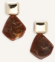 Bruine NOTRE-V Oorbellen EARRING STONE Bruine NOTRE-V Oorbellen EARRING STONE - medium