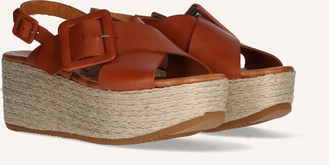 Cognac SHABBIES Platte sandalen 154020009 Cognac SHABBIES Platte sandalen 154020009 - large