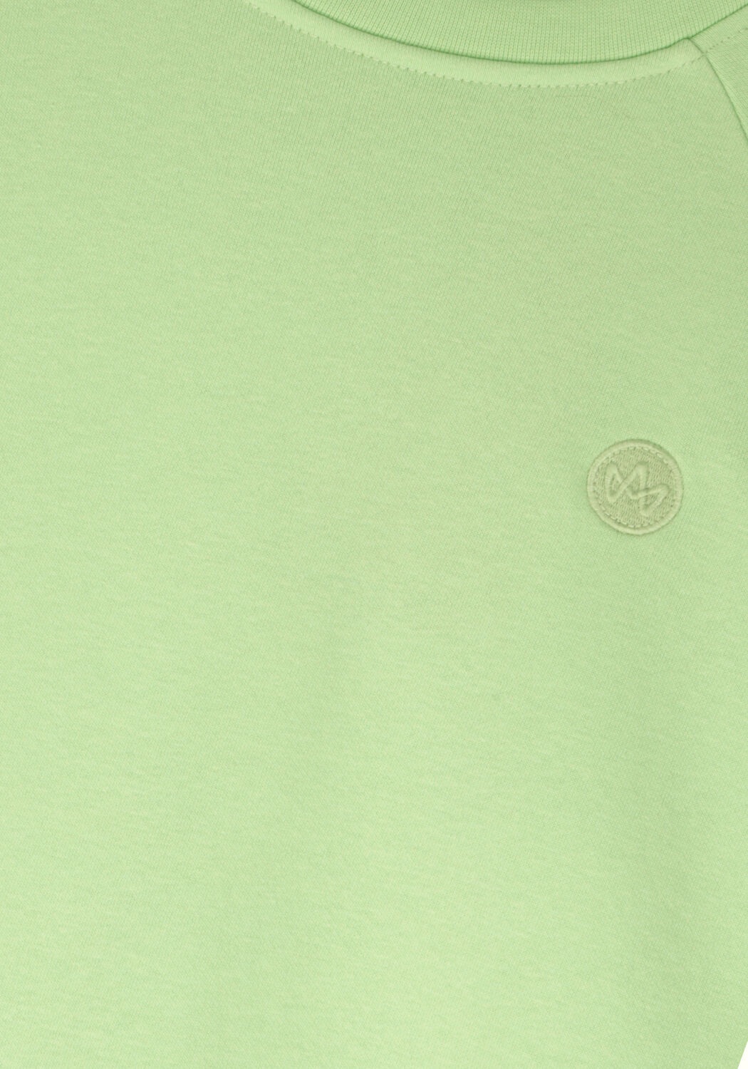 Groene KRONSTADT Trui LARS KIDS ORGANIC/RECYCLED CREW SWEAT - large