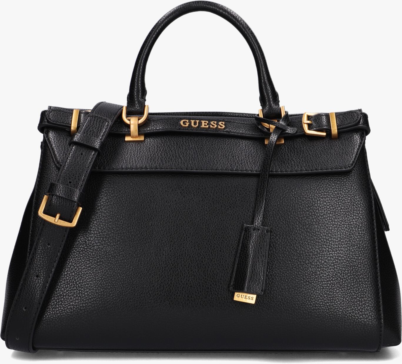 Guess QUEENSLAND LOGO - Bolso De Mano - Weiß/blanco