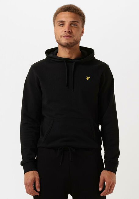 Zwarte LYLE & SCOTT Truien/vesten PULLOVER HOODIE - large