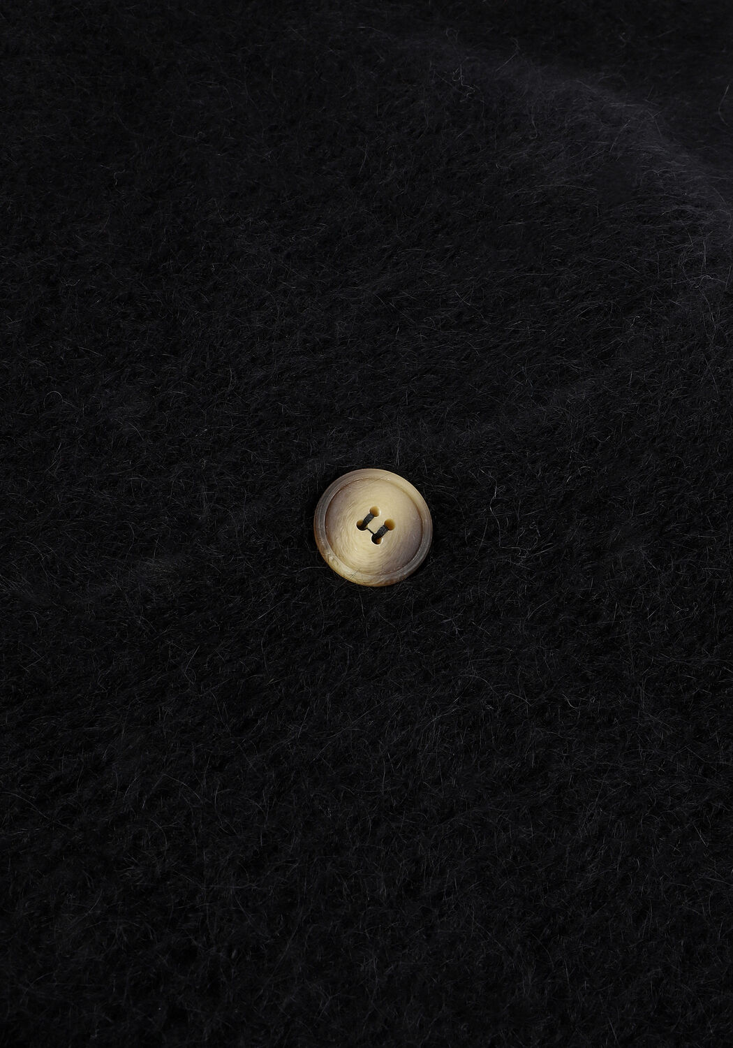 Zwarte BY-BAR Vest ABBY CARDIGAN - large