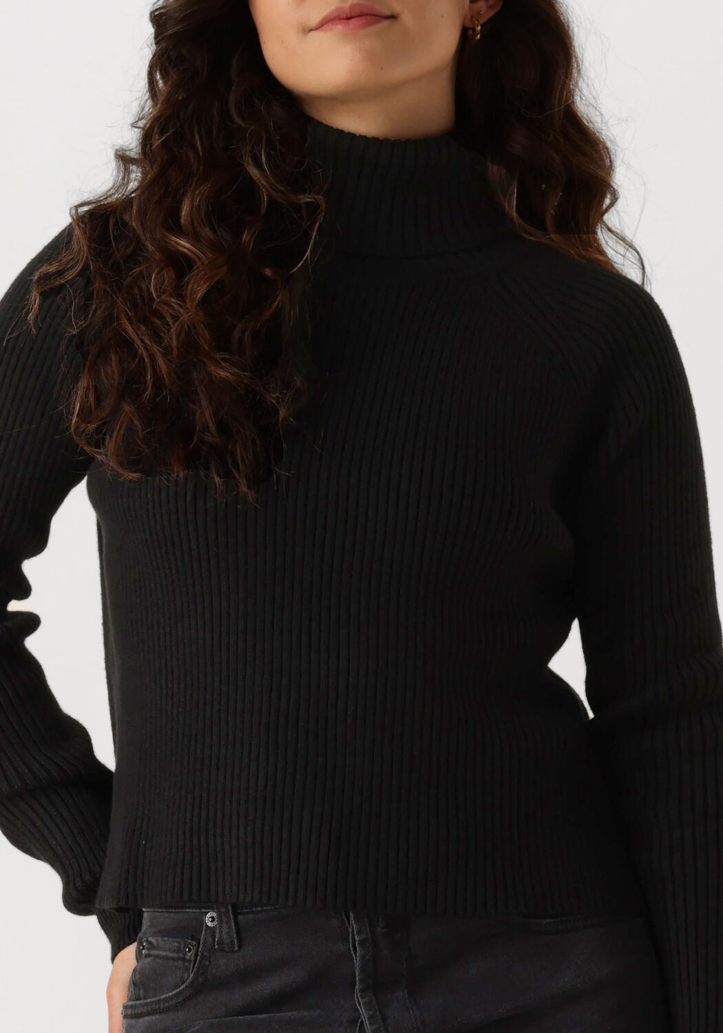 MINUS Dames Truien & Vesten Ava Knit Turtleneck Zwart
