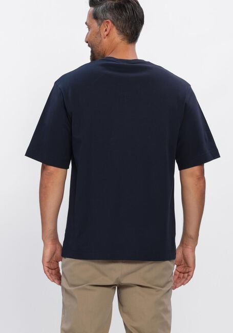 Donkerblauwe PROFUOMO T-shirt T-SHIRT CREW NECK HEAVY COTTON - large