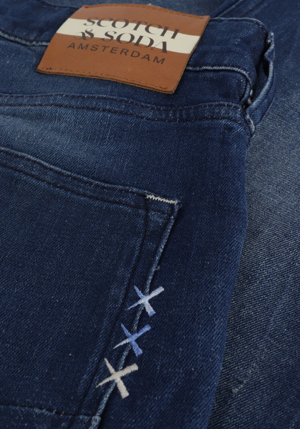 Blauwe SCOTCH & SODA Skinny jeans SKIM SKINNY FIT JEANS - large