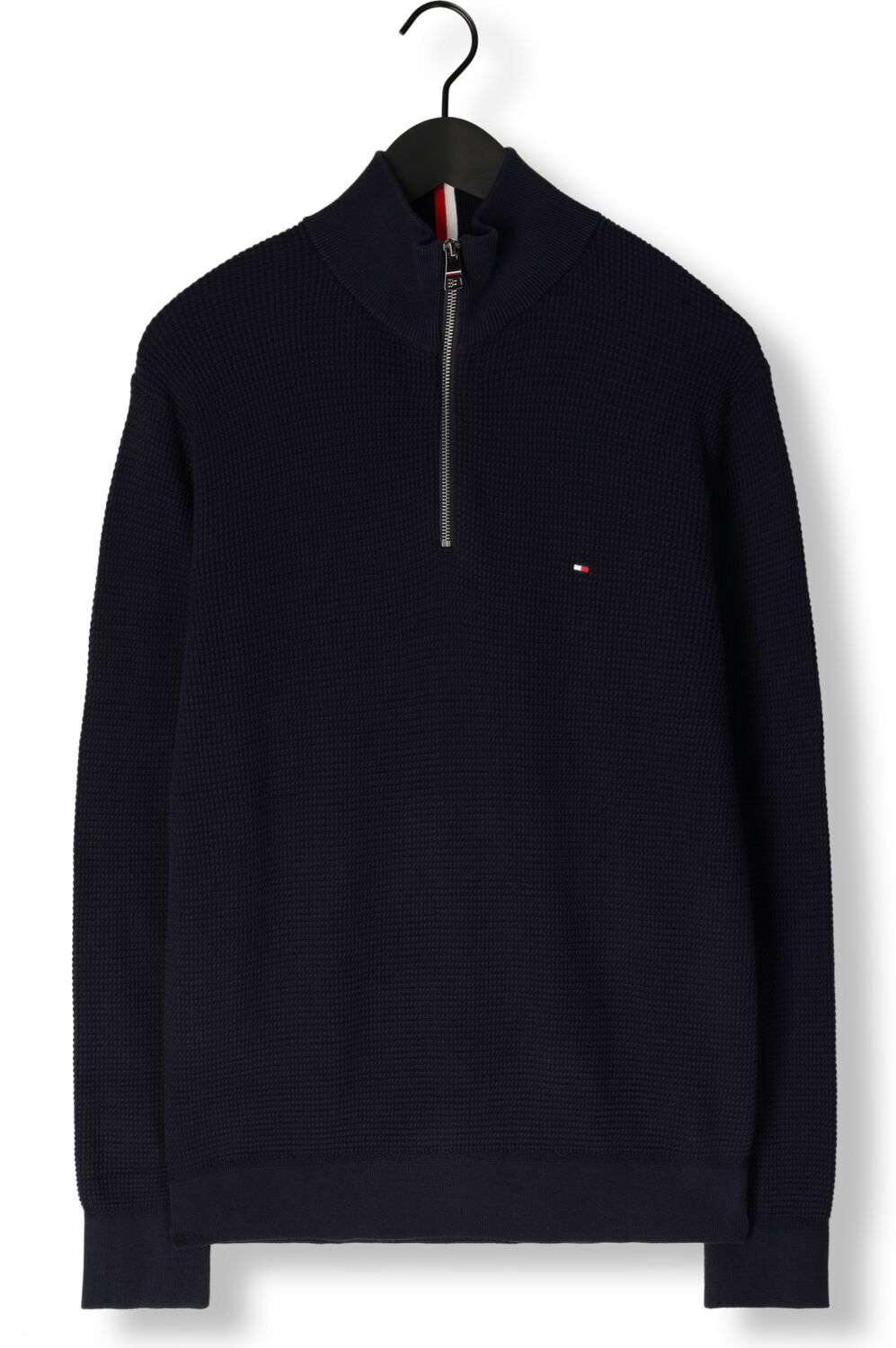 TOMMY HILFIGER Heren Truien & Vesten Refined Structure Zi Blauw