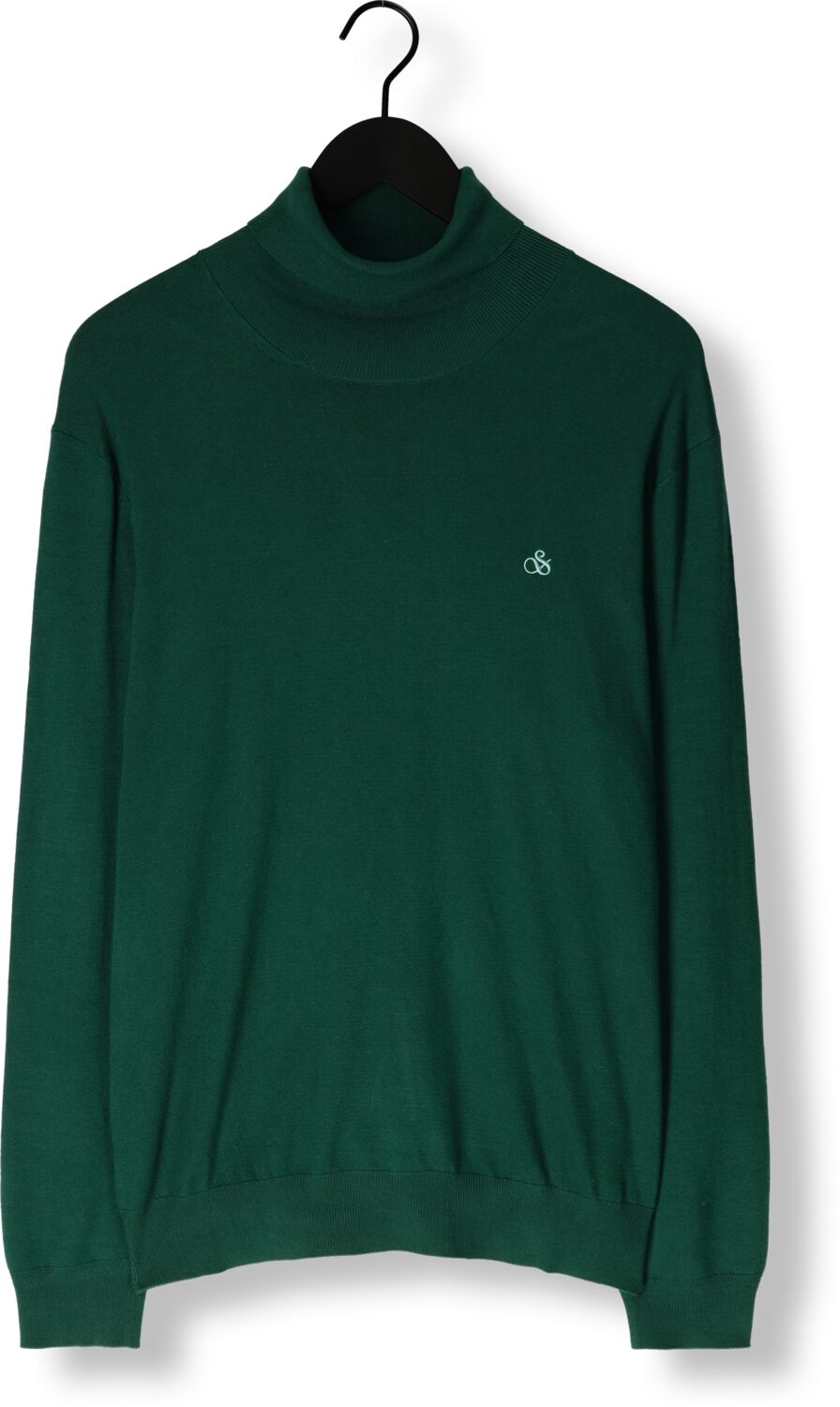 SCOTCH & SODA Heren Truien & Vesten Turtleneck Viscose Sweater Groen