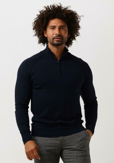 Blauwe DSTREZZED Trui SKIPPER SOFT COTTON MELANGE - large