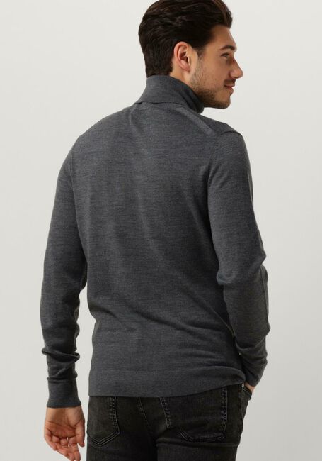Donkergrijze CALVIN KLEIN Coltrui MERINO TURTLE NECK - large