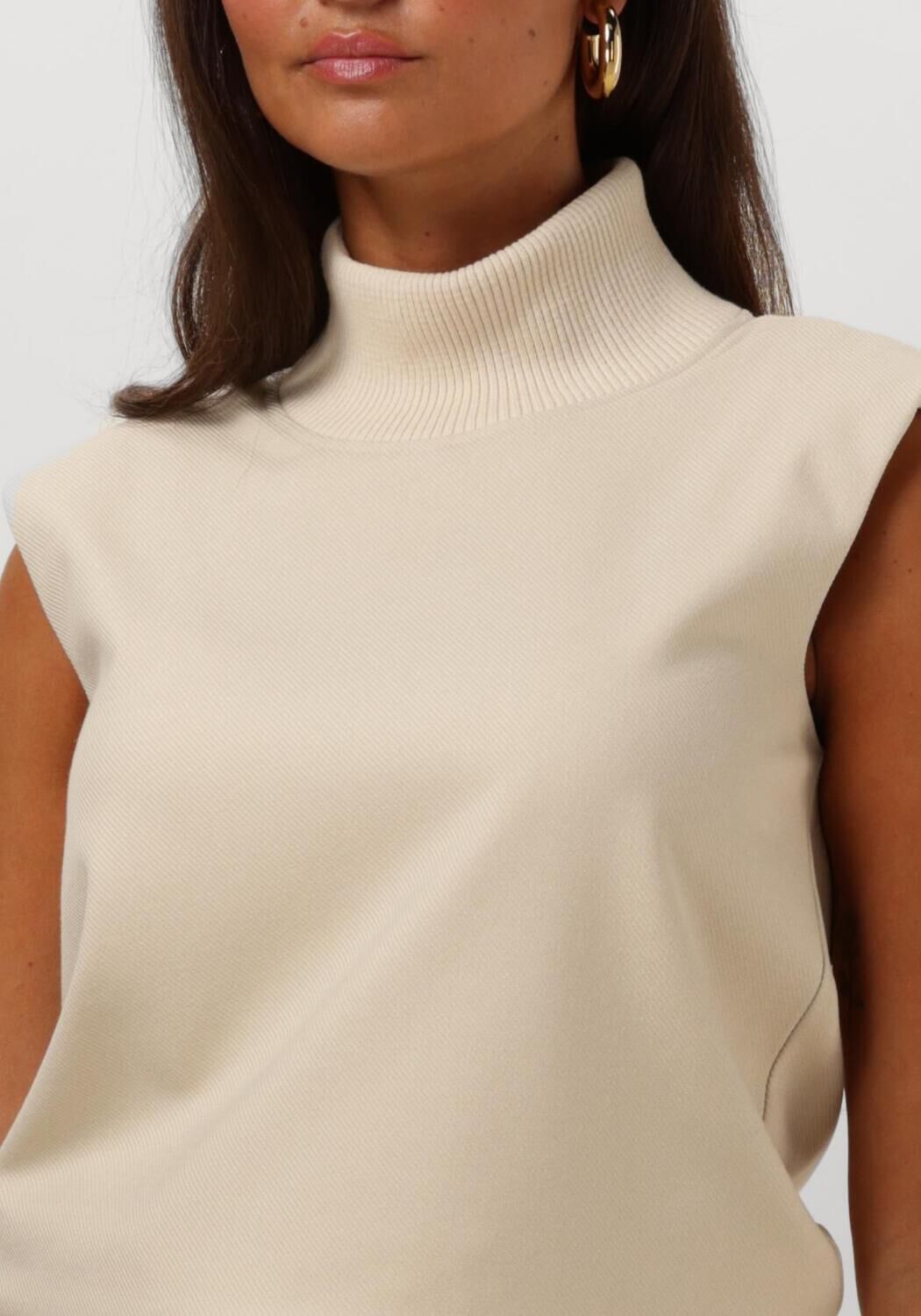 EST'SEVEN Dames Tops & T-shirts Hathaway Top Turtle Beige