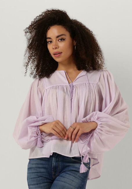 Lila ANTIK BATIK Blouses HITA BLOUSE - large