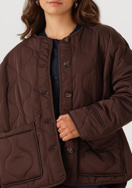 Donkerblauwe OBJECT Jack OBJALLIE LS LO QUILTED JACKET E DIV - large