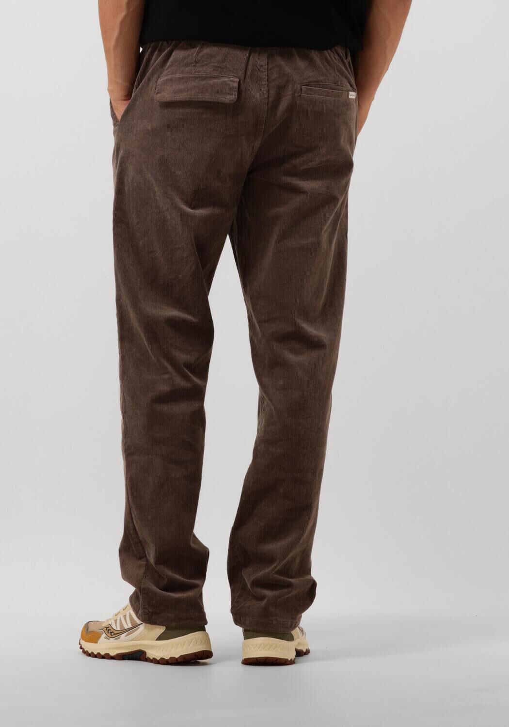 ANERKJENDT Heren Broeken Akjan Elastic Cord Pants Bruin
