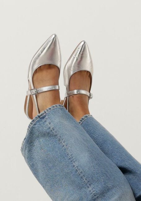 Zilveren NOTRE-V Slingbacks VK1047 Zilveren NOTRE-V Slingbacks VK1047 - large