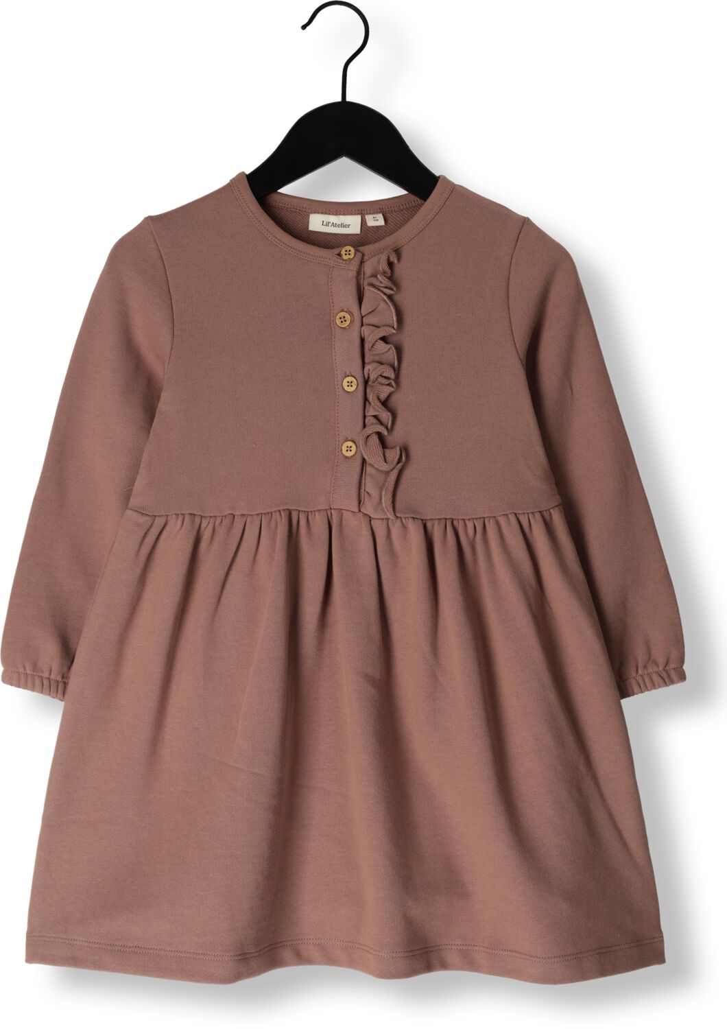 LIL' ATELIER Meisjes Jurken Nmfbalina Ls Sweat Dress Lila