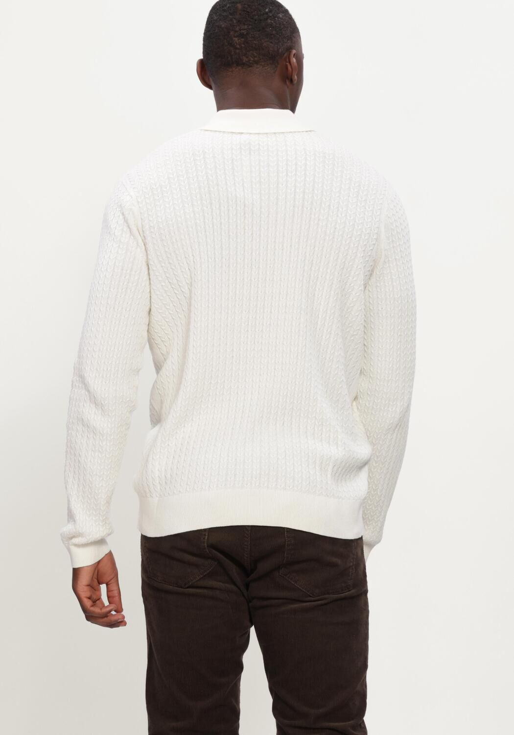 Gebroken wit MATINIQUE Polo MAPOLO LONG BB - large