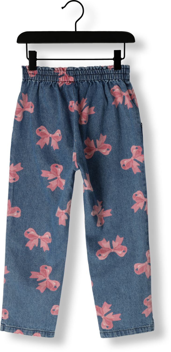 KONGES SLOJD Meisjes Jeans Magot Frill Pants Gots Blauw