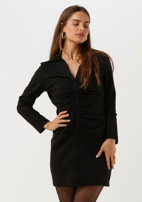 Zwarte SECOND FEMALE Mini jurk NUMM DRESS - large